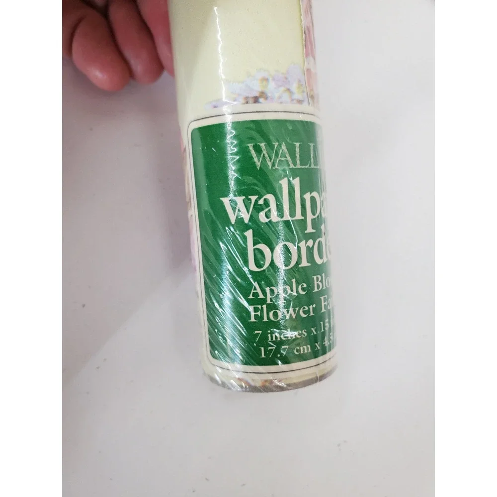 Wallies Apple Blossom Flower Fairies Wallpaper Border 7in x 15ft Roll 13211 NEW